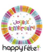 Déco colorée pour gôuter, joyeux anniversaire, image 3