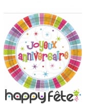 Déco colorée pour gôuter, joyeux anniversaire, image 6