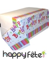 Déco colorée pour gôuter, joyeux anniversaire, image 4