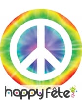 Décor carton "Peace and love"