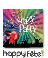 Décoration Crazy party de table, image 2