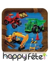 Décorations Chantier pour table d'anniversaire, image 1