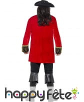 Déguisement capitaine pirate rouge grande taille, image 1