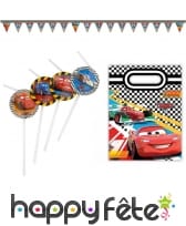 Décorations Cars RSN d'anniversaire