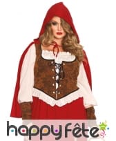 Déguisement chaperon rouge grande taille, image 1