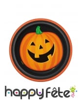 Décos citrouille souriante pour table de Halloween, image 5