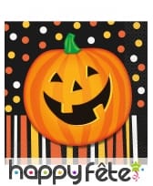 Décos citrouille souriante pour table de Halloween, image 7