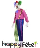 Déguisement clown tueur coloré, image 2