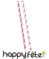 Décos d'anniversaire rose à pois blancs, image 1