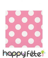 Décos d'anniversaire rose à pois blancs, image 6