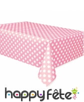 Décos d'anniversaire rose à pois blancs, image 14