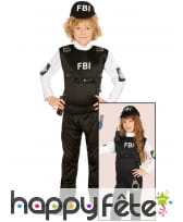 Déguisement d'agent spécial du FBI pour enfant, image 1