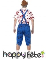 Déguisement de bavaroi zombie, image 1