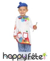 Déguisement de bébé artiste peintre