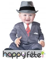 Déguisement de bébé homme d'affaires