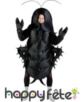 Déguisement de blatte noire pour adulte