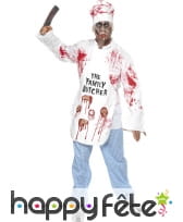 Déguisement du boucher fou