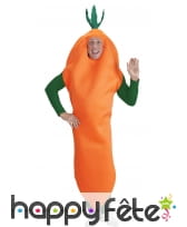 Déguisement de carotte pour adulte