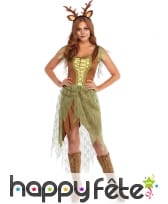 Déguisement de cerf des bois enchantés pour femme