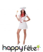 Déguisement de chef cuisinier pour femme