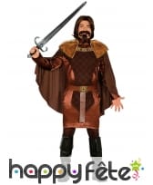 Déguisement de chevalier féodal pour homme