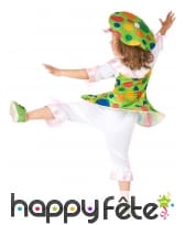 D&eacute;guisement de clown en jupette pour fillette, image 3