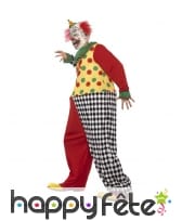 Déguisement de clown sinistre avec masque, image 1