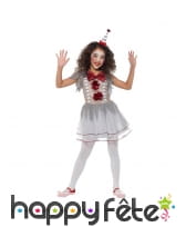 Déguisement de clown vintage pour fillette, image 1