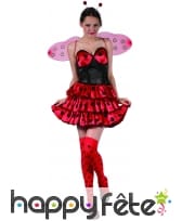 Déguisement de coccinelle sexy pour femme, image 3
