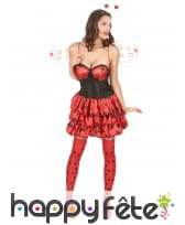 Déguisement de coccinelle sexy pour femme
