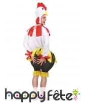 Déguisement de Coq pour adulte, image 2