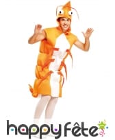 Déguisement de crevette pour adulte