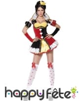 Déguisement dame de coeur sexy, image 2
