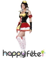 Déguisement dame de coeur sexy, image 1