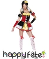 Déguisement dame de coeur sexy