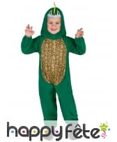 Déguisement de dinosaure vert pour enfant, image 2