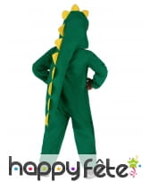 Déguisement de dinosaure vert pour enfant, image 3