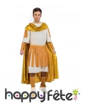 Déguisement doré d'Empereur romain, homme