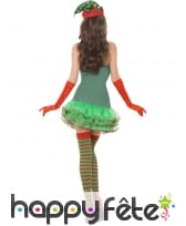 Deguisement d'elf à paillette pour femme, image 2