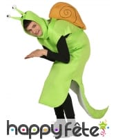 D&eacute;guisement d'escargot rigolo pour adulte