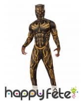 Déguisement de Erik Killmonger musclé pour adulte