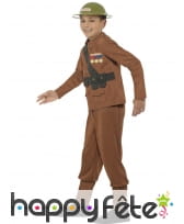 Déguisement de fantassin 14-18 pour enfant, image 1