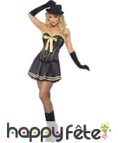 Déguisement de femme gangster sexy