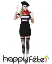 D&eacute;guisement de femme mime court