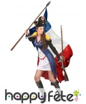 Déguisement de femme soldat grenadier, image 1