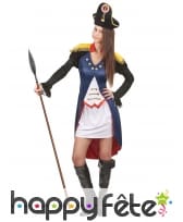 Déguisement de femme soldat grenadier