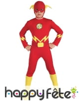 Déguisement de Flash pour enfant, officiel