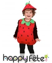 D&eacute;guisement de fraise pour b&eacute;b&eacute;