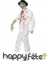 Déguisement de gangster zombie, image 2
