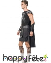 Déguisement de gladiateur noir, image 3
